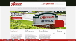 Desktop Screenshot of accuratepestcontrolinc.com